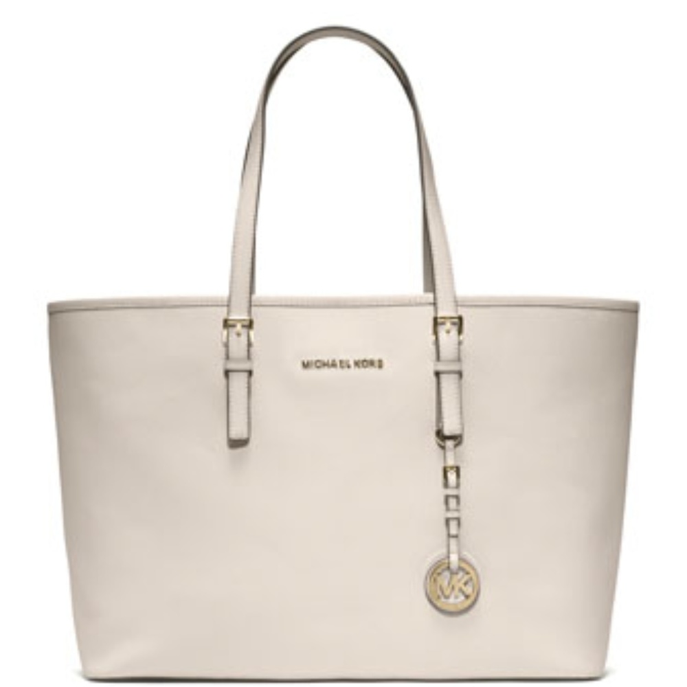 Michael Kors Jet Set Tote in Beige